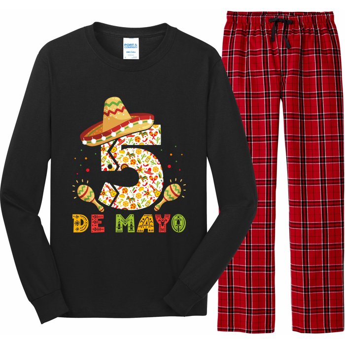 5 DE MAYO CINCO DE MAYO T Long Sleeve Pajama Set