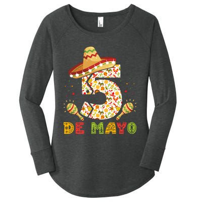 5 DE MAYO CINCO DE MAYO T Women's Perfect Tri Tunic Long Sleeve Shirt