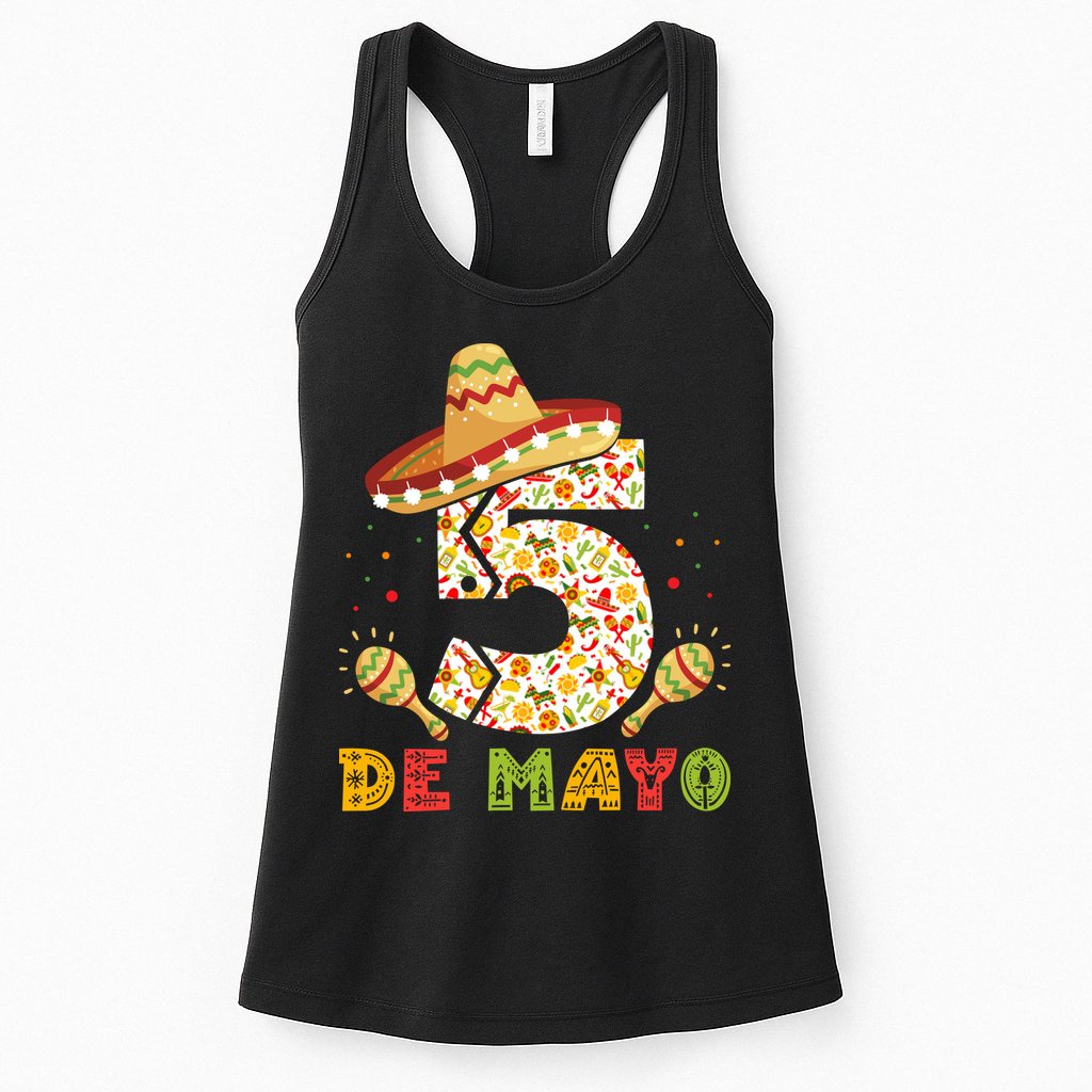5 DE MAYO CINCO DE MAYO T Womens Tank Top