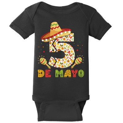 5 DE MAYO CINCO DE MAYO T Baby Bodysuit