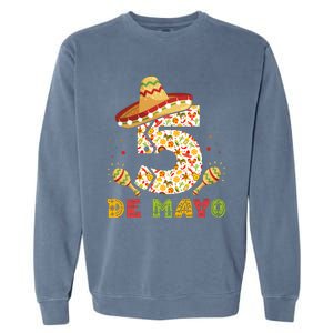 5 DE MAYO CINCO DE MAYO T Garment-Dyed Sweatshirt