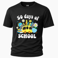 50 Days Of School 50th Day Of School Cooling Performance Crew T-Shirt