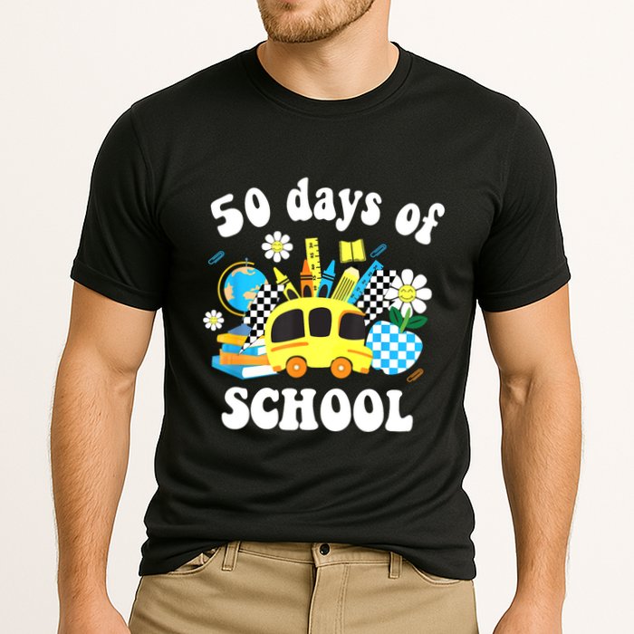 50 Days Of School 50th Day Of School Cooling Performance Crew T-Shirt