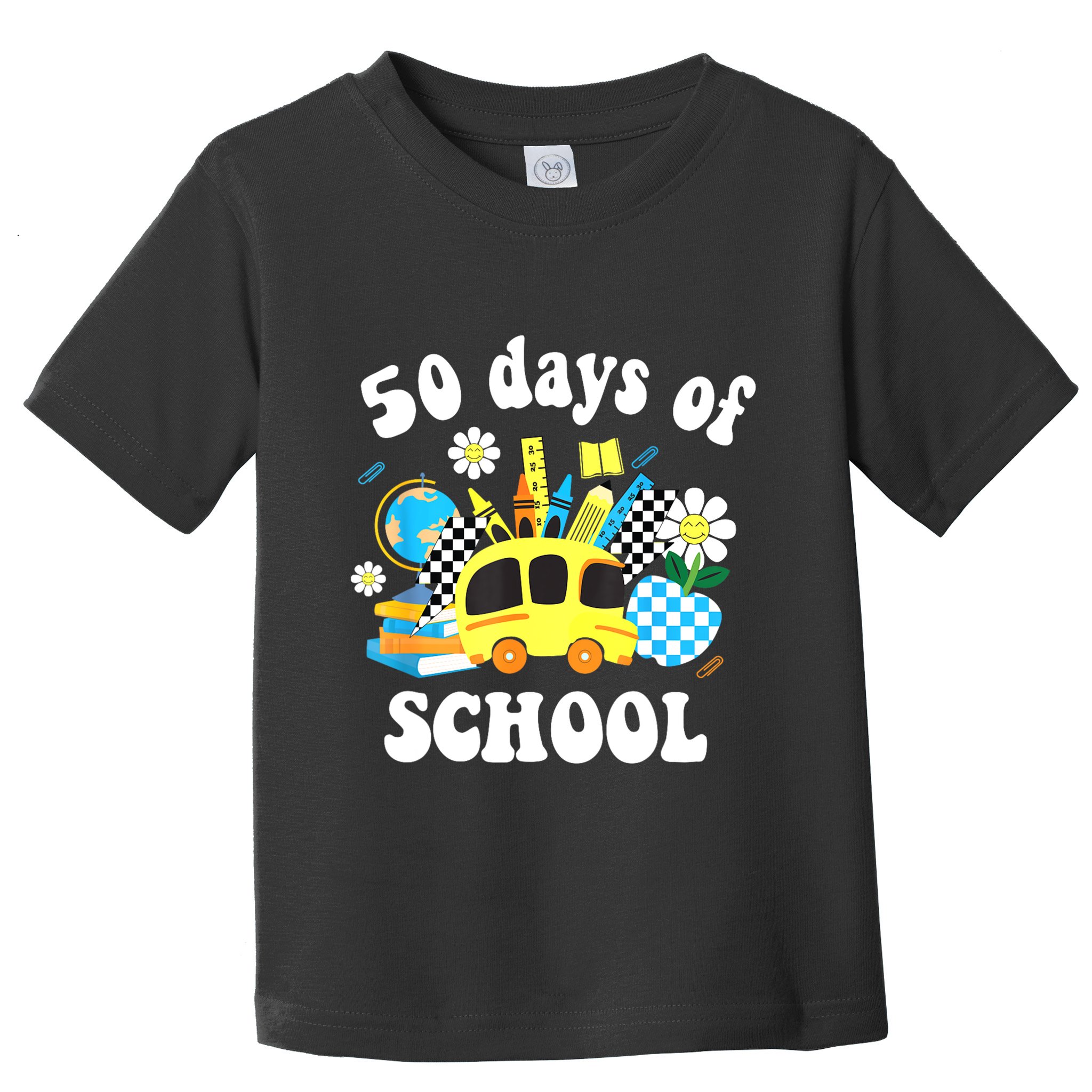 50 Days Of School 50th Day Of School Toddler T-Shirt