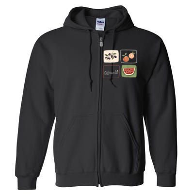 50 Days Of School 50th Day Of School Full Zip Hoodie