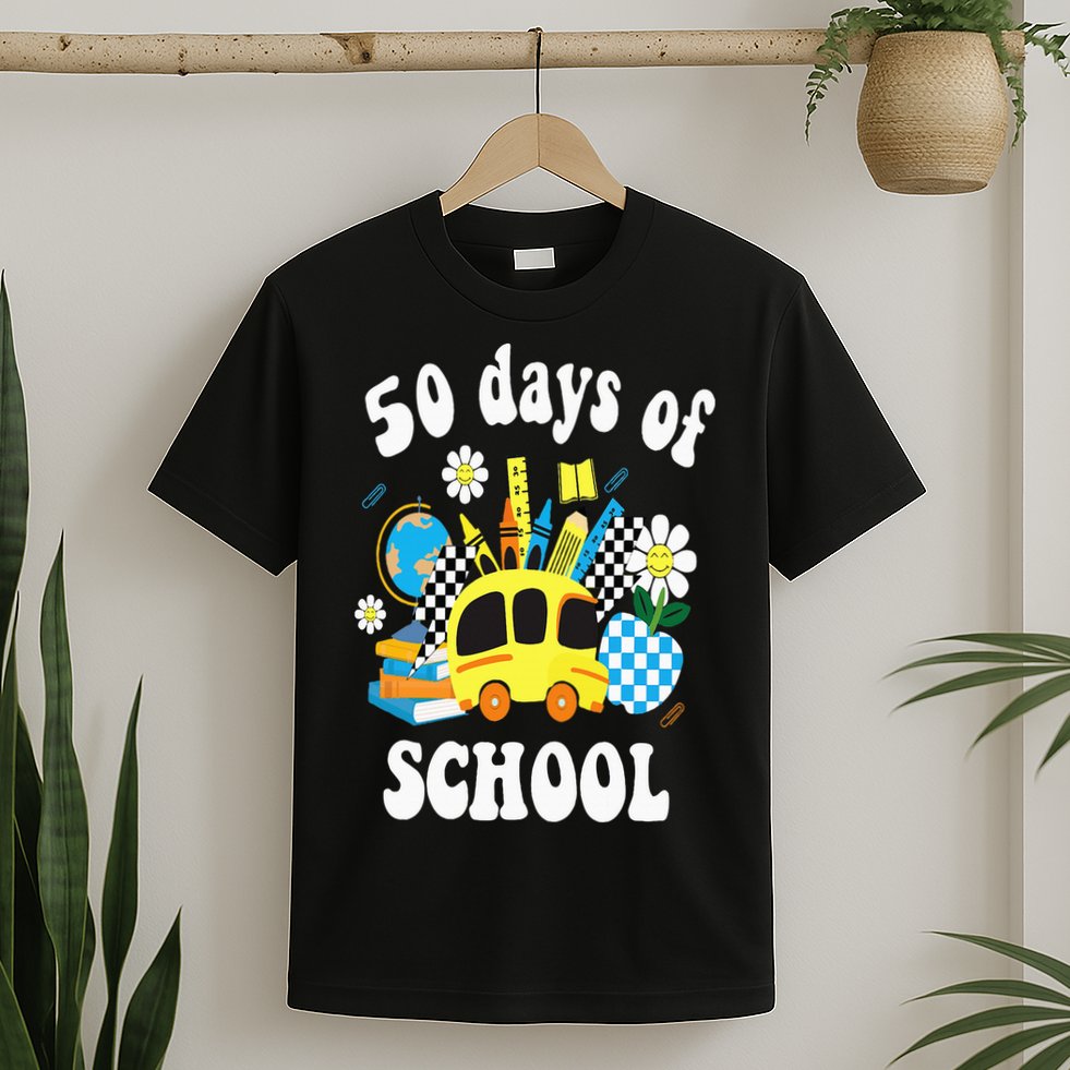 50 days of school 50th day of school T-Shirt