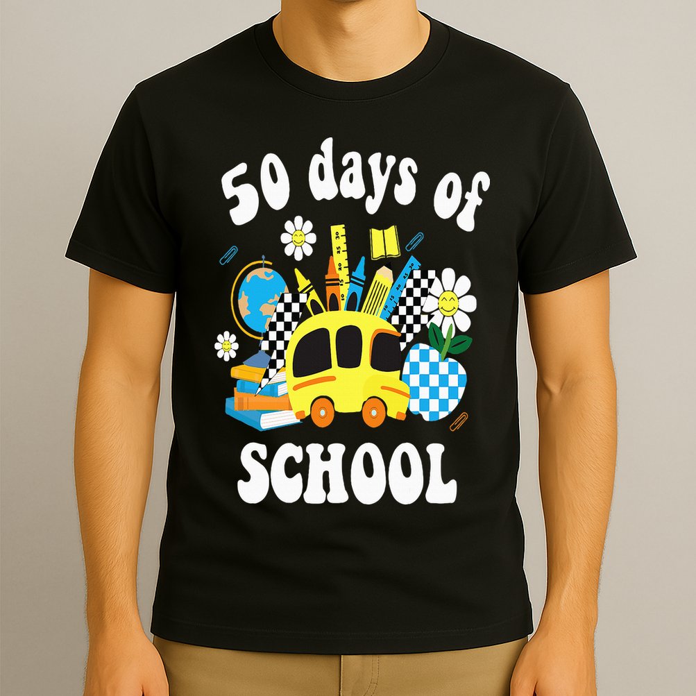 50 days of school 50th day of school T-Shirt