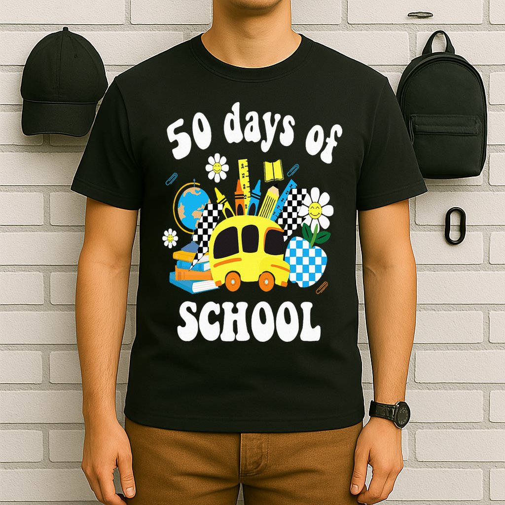50 days of school 50th day of school T-Shirt