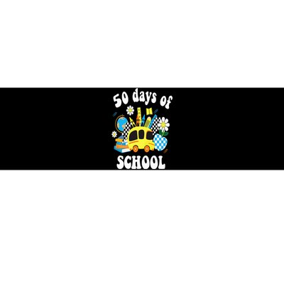 50 days of school 50th day of school Bumper Sticker