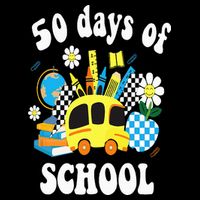 50 days of school 50th day of school 16 in Basic Backpack