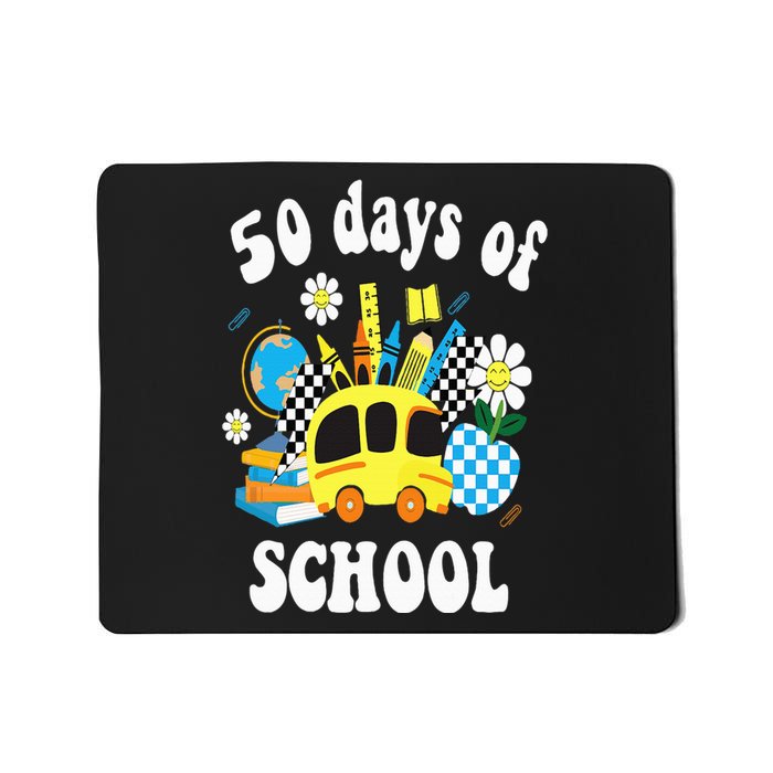 50 days of school 50th day of school Mousepad