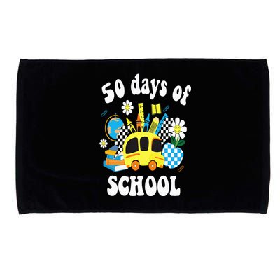 50 days of school 50th day of school Microfiber Hand Towel