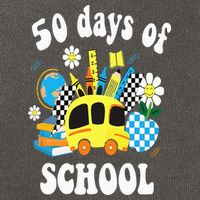 50 days of school 50th day of school Cotton Canvas Backpack