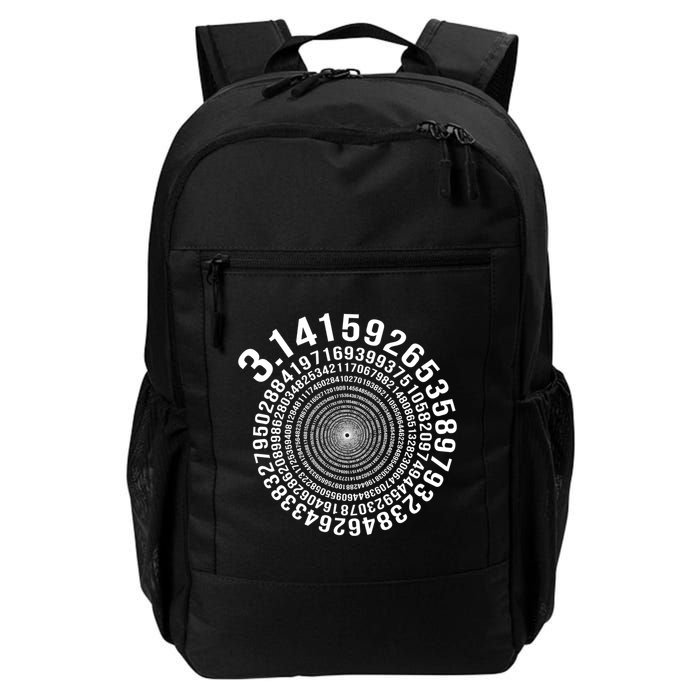 5000 Digit Pi Day Spiral Funny Backpack