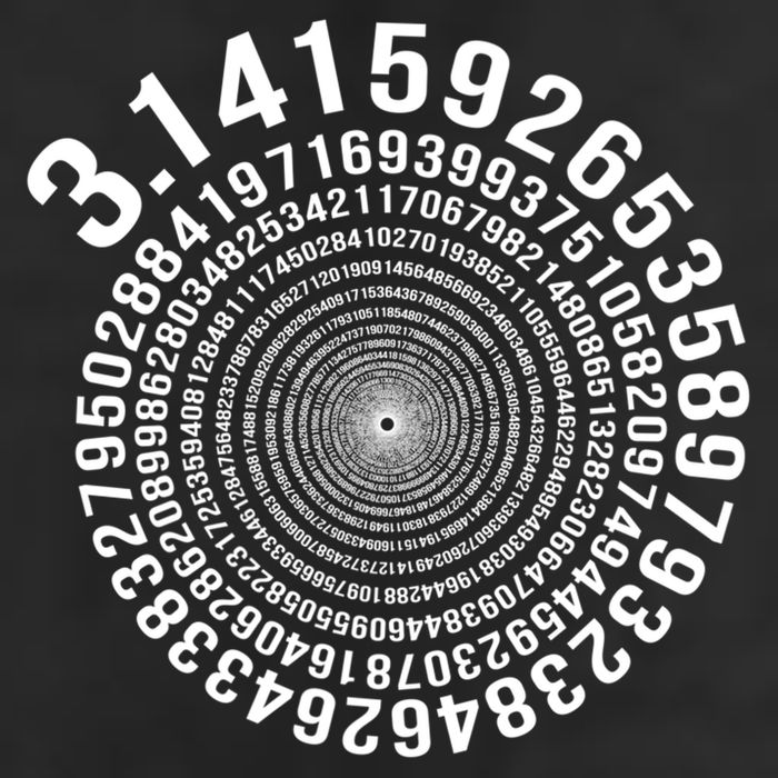 5000 Digit Pi Day Spiral Funny Beanie
