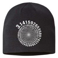 5000 Digit Pi Day Spiral Funny Sustainable Beanie
