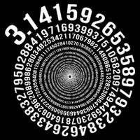 5000 Digit Pi Day Spiral Funny 16 in Basic Backpack