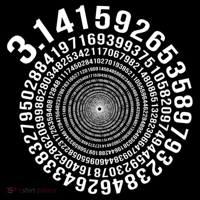5000 Digit Pi Day Spiral Funny Magnet
