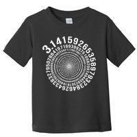 5000 Digit Pi Day Spiral Funny Toddler T-Shirt