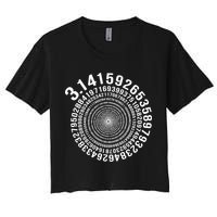 5000 Digit Pi Day Spiral Funny Crop Top