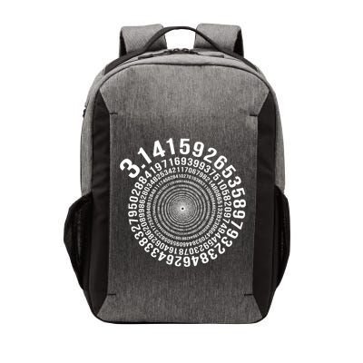 5000 Digit Pi Day Spiral Funny Vector Backpack