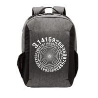 5000 Digit Pi Day Spiral Funny Vector Backpack