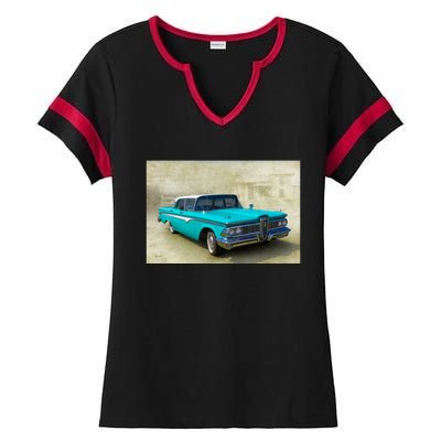 59 Edsel Ladies Halftime Notch Neck Tee