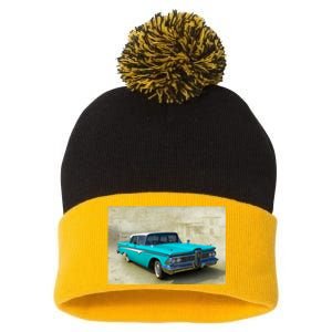 59 Edsel Pom Pom 12in Knit Beanie