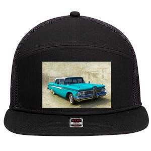 59 Edsel 7 Panel Mesh Trucker Snapback Hat