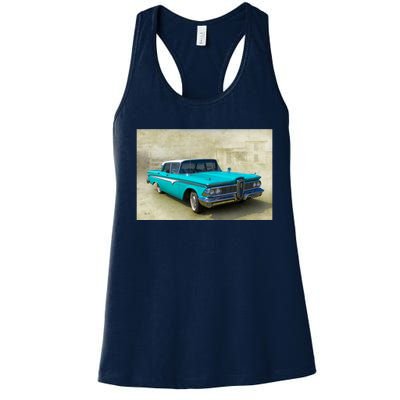 59 Edsel Women's Racerback Tank