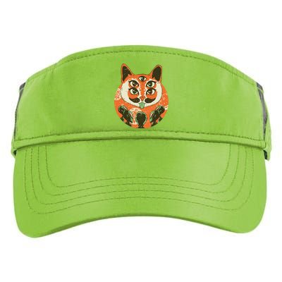 5 Eyed Alien Cat Adult Drive Performance Visor