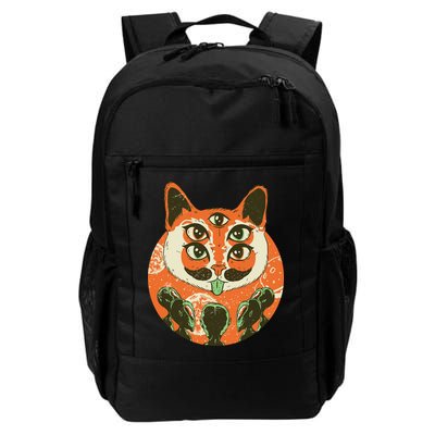 5 Eyed Alien Cat Backpack