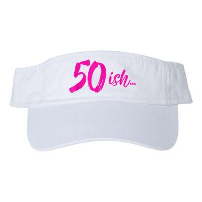 50ish Funny 50th Birthday Turning 50 Years Old Visor