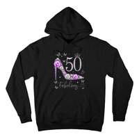 50 & Fabulous 50th Birthday 50 Years Old Ladies Hoodie