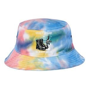 5th Field Artillery Regiment 1st Infantry Division Veteran Tie Dye Newport Bucket Hat