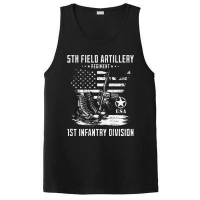 5th Field Artillery Regiment Veteran Military Distressed PosiCharge Competitor Tank