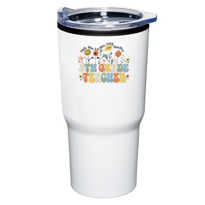 5th Fifth Grade Teacher Appreciation Teaching Wildflowers Tumbler
