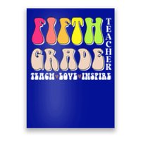 5Th Fifth Grade Teacher Back To School Or Appreciation Week Cute Gift Poster