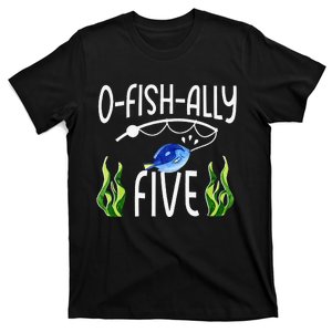 5th Fish Themed Birthday Funny Pun T-Shirt