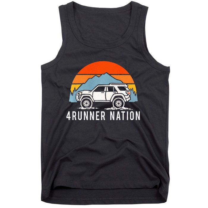 5th Gen 4Runner Heritage Sunset Vibes Tank Top