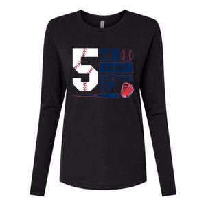 5th Grade Batter Up Baseball Back To School Womens Cotton Relaxed Long Sleeve T-Shirt