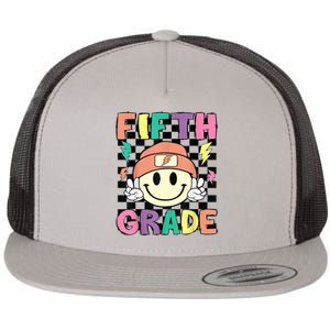 5Th Grade Back To School Flat Bill Trucker Hat