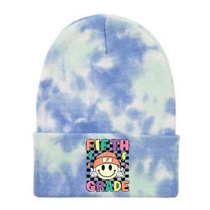 5Th Grade Back To School Tie Dye 12in Knit Beanie