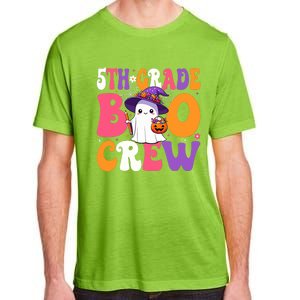 5th Grade Boo Crew Halloween Fifth Grade Halloween Teacher Adult ChromaSoft Performance T-Shirt