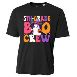 5th Grade Boo Crew Halloween Fifth Grade Halloween Teacher Cooling Performance Crew T-Shirt