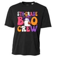 5th Grade Boo Crew Halloween Fifth Grade Halloween Teacher Cooling Performance Crew T-Shirt