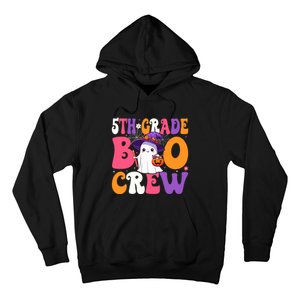 5th Grade Boo Crew Halloween Fifth Grade Halloween Teacher Hoodie