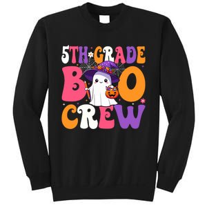 5th Grade Boo Crew Halloween Fifth Grade Halloween Teacher Sweatshirt