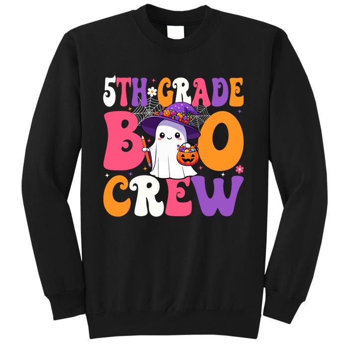 5th Grade Boo Crew Halloween Fifth Grade Halloween Teacher Sweatshirt