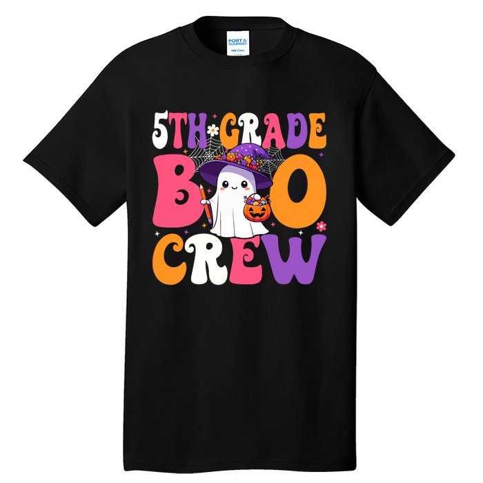 5th Grade Boo Crew Halloween Fifth Grade Halloween Teacher Tall T-Shirt